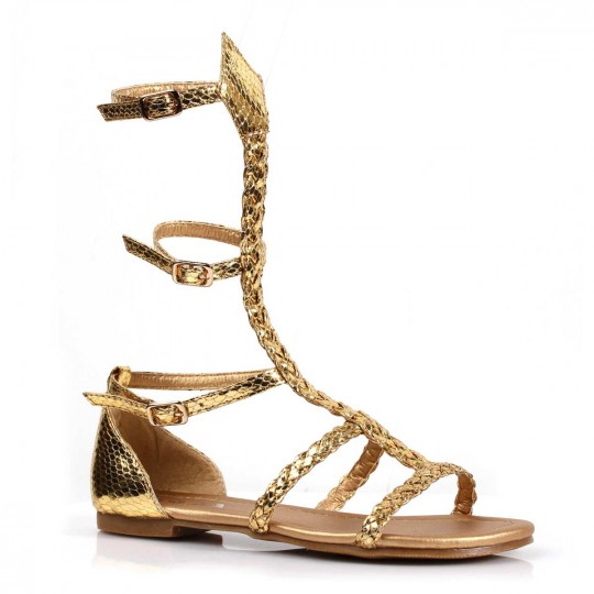 Ellie Shoes 014-MIRIAM - Gold in Shoes & Flats - $42.31